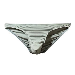 Men's Underwear Ultra-thin Ice Silk Briefs Semi-covered Hips Small Briefs Sexy Translucent Briefs Brief Seamless Briefs for Men