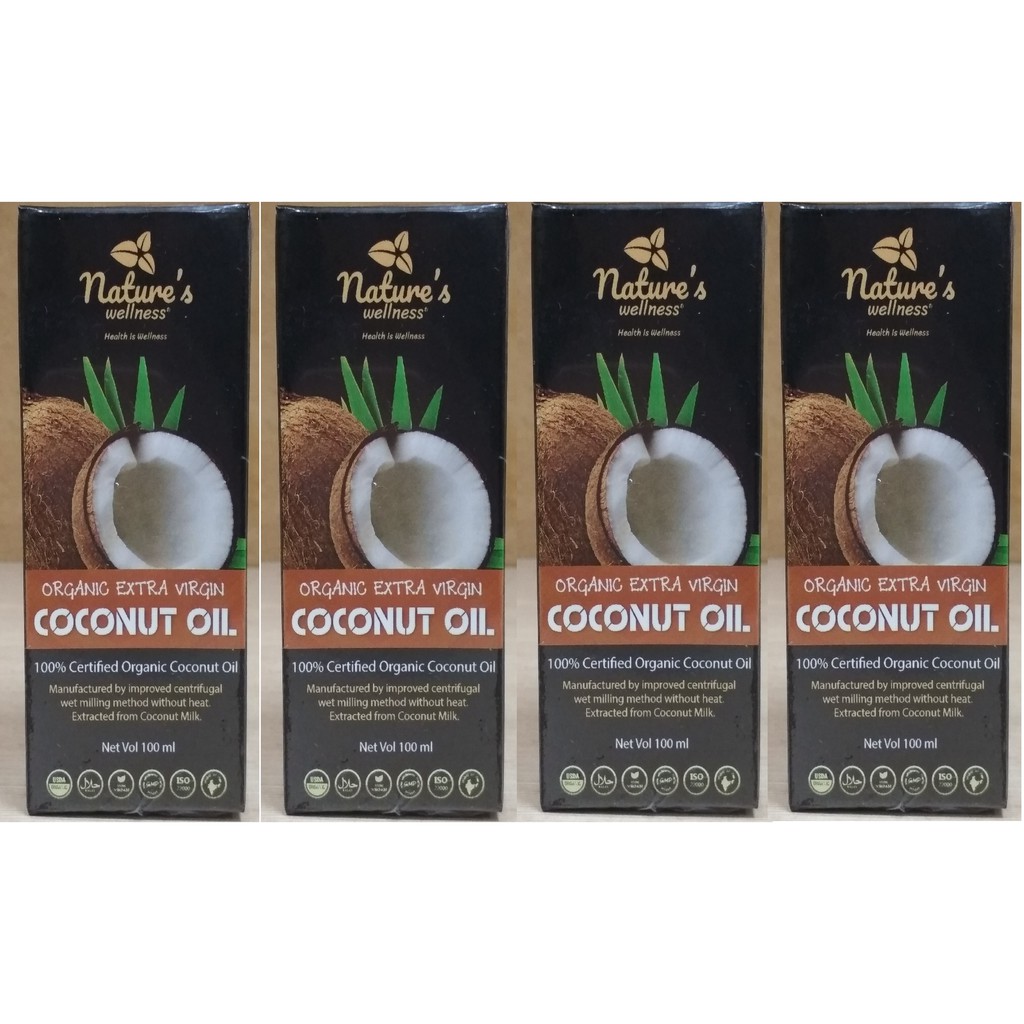 NW ORGANIC EXTRA VIRGIN COCONUT OIL 100ML X 4 Shopee Singapore