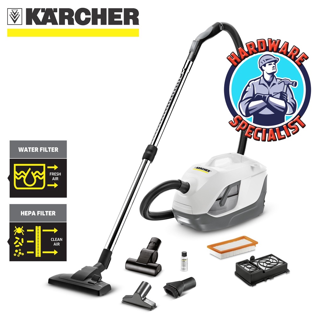 Karcher DS6000 Water FIlter Vacuum Cleaner LOCAL WARRANTY Shopee