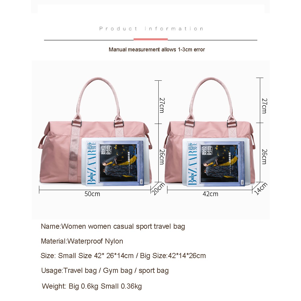 AHOMY Sports Gym Bag Emoticons Hand Holding Duffel Bag Travel Shoulder Bag