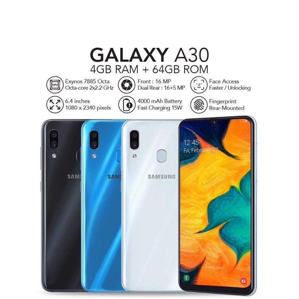 Samsung Galaxy A30 Specs And Features Samsung Levant