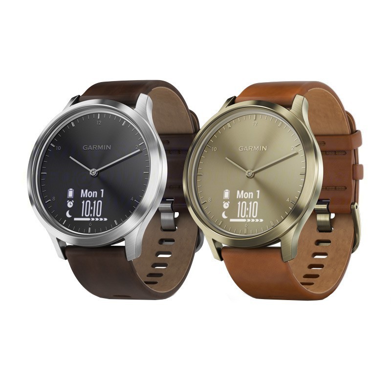 garmin vivomove hr leather band