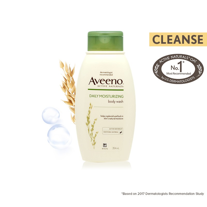 Aveeno Daily Moisturizing Body Wash, 354ml (Not For Sale) Shopee