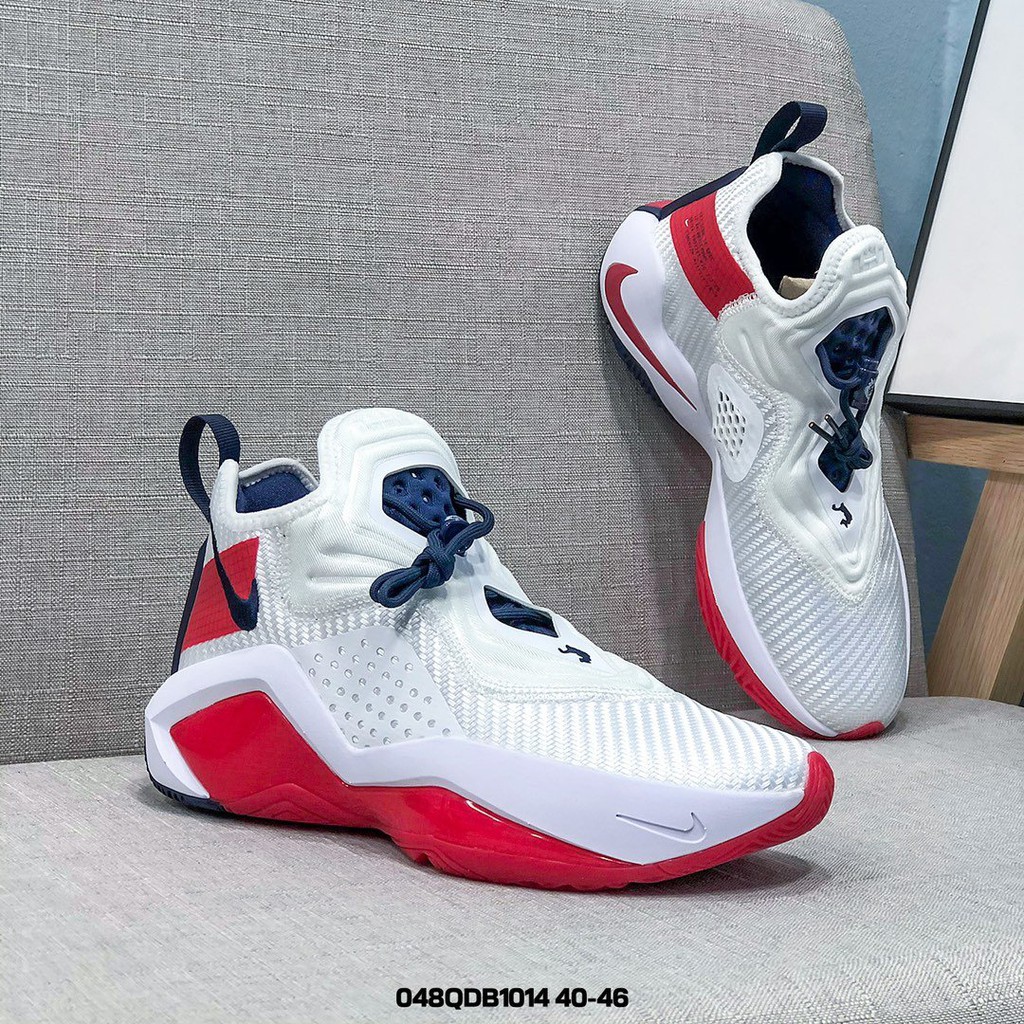 lebron 14 white and red