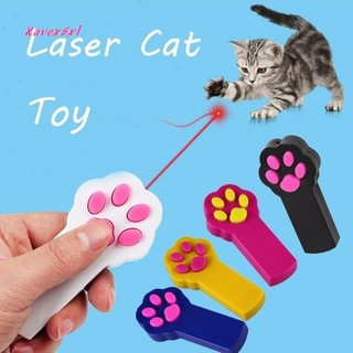 XA_Cat Kitten Claw Shape Pet Interaction Tease Funny Laser Pointer Playing Toy
