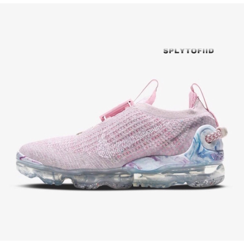 nike vapormax flyknit white and pink