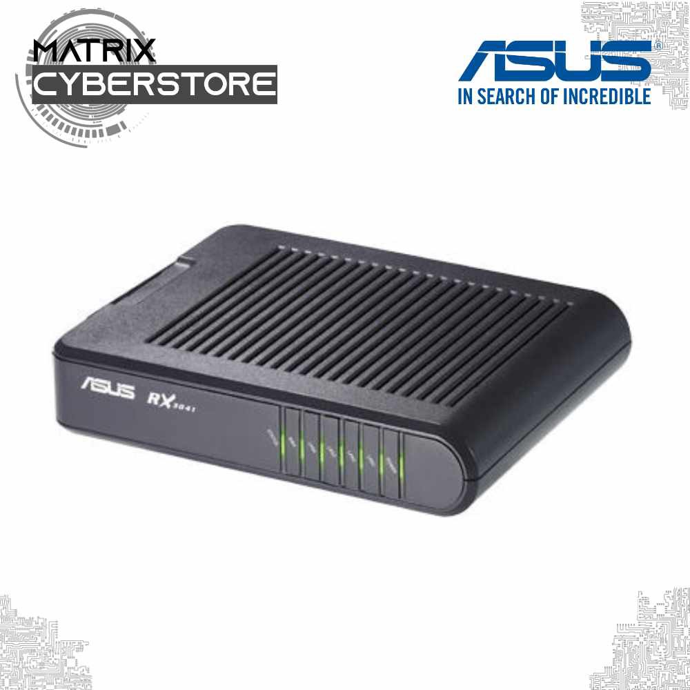 ASUS RX3041 Wired Broadband Router with 4 port switch | Shopee Singapore
