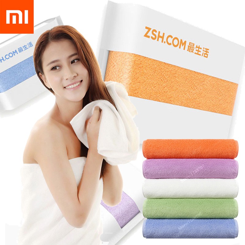 Xiaomi Updated ZSH Polyegiene Antibacterical Towel Young Series 100%Cotton Towel 