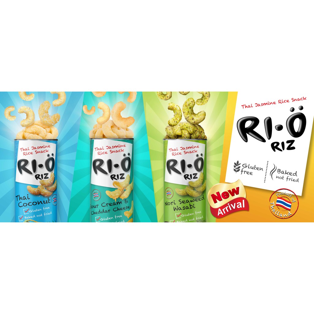 Ri O Riz Thai Jasmine Rice Snacks Special Bundle Of 3 Save Over 38 Shopee Singapore