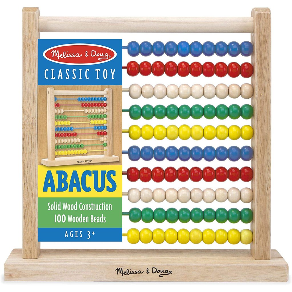 melissa & doug wooden abacus