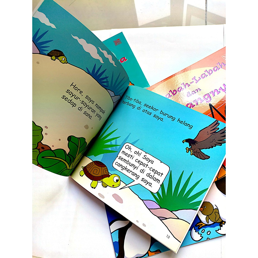 Bpm Helo Haiwan Siri Set Third Language 11 15 Books Story Pictures Rainbow Books Shopee Singapore