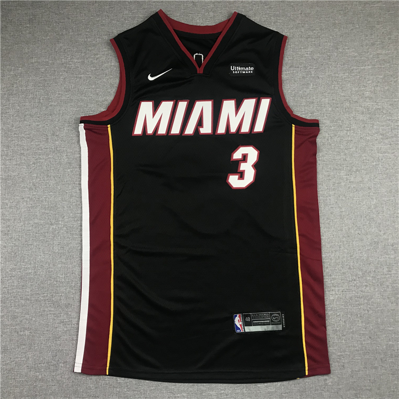 Mens Replica Nike NBA Dwyane Wade Miami Heat City Edition