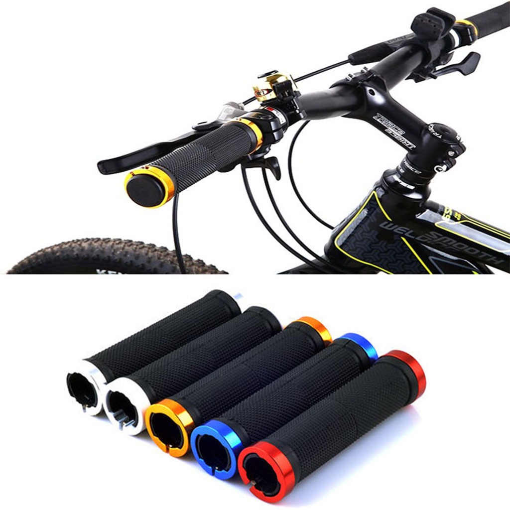2Pcs BMX MTB Bike Mountain Bicycle Handle Handlebar Soft Rubber Bar End Grips 