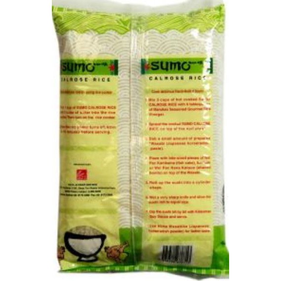 1kg Halal Original Beras Sushi Jepun Sumo Calrose Rice Original Packaging Singapore