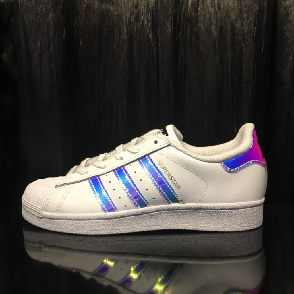 adidas superstar hologram iridescent