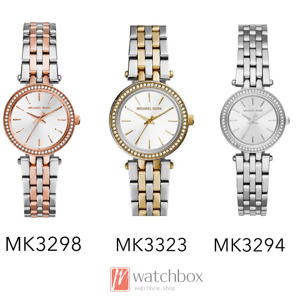 ladies michael kors mini darci watch mk3294