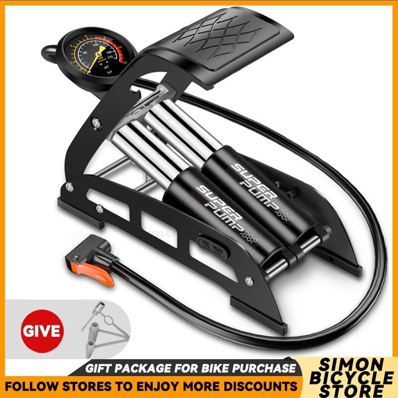 Foot Pump Battery Car Bicycle Household 