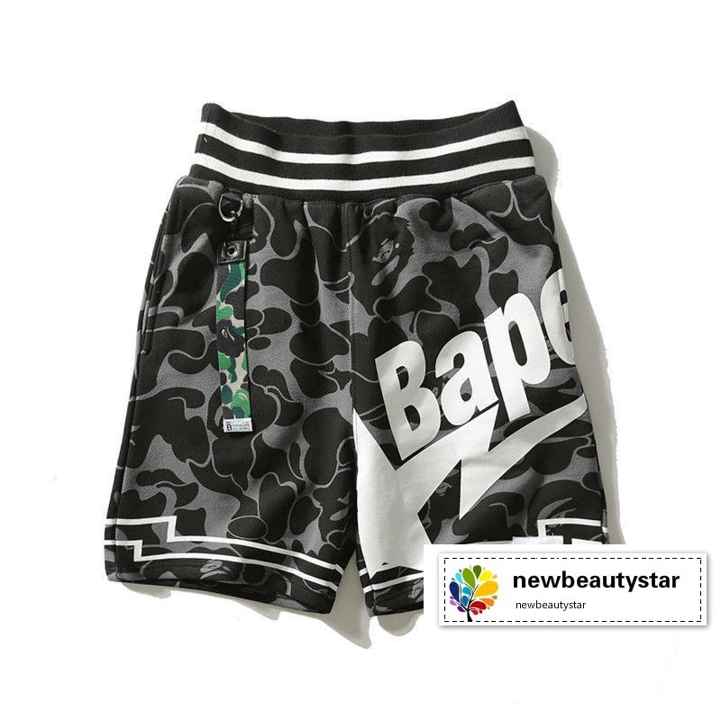 bathing ape shorts camo