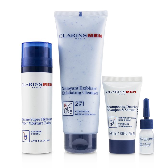 clarins men's exfoliating face wash