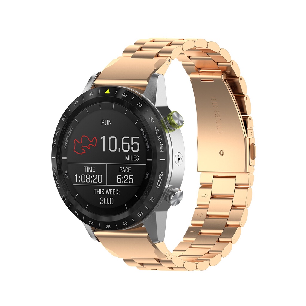 20/22/26mm Watchband Wrist Metal Strap for Garmin Fenix 5 5X 5X plus 6X 6 6S pro 3 HR 935 Quick Release Stainless Steel Bracelet