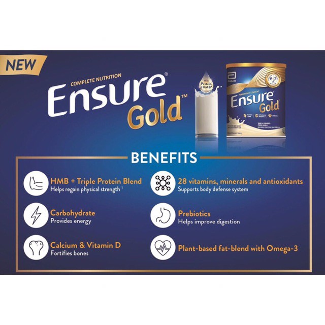 Gold benefits ensure Ensure Gold