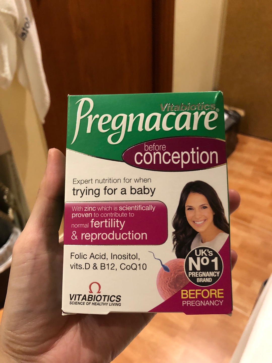 Readystock Vitabiotics Pregnacare Conception 30 Tablets Shopee Singapore