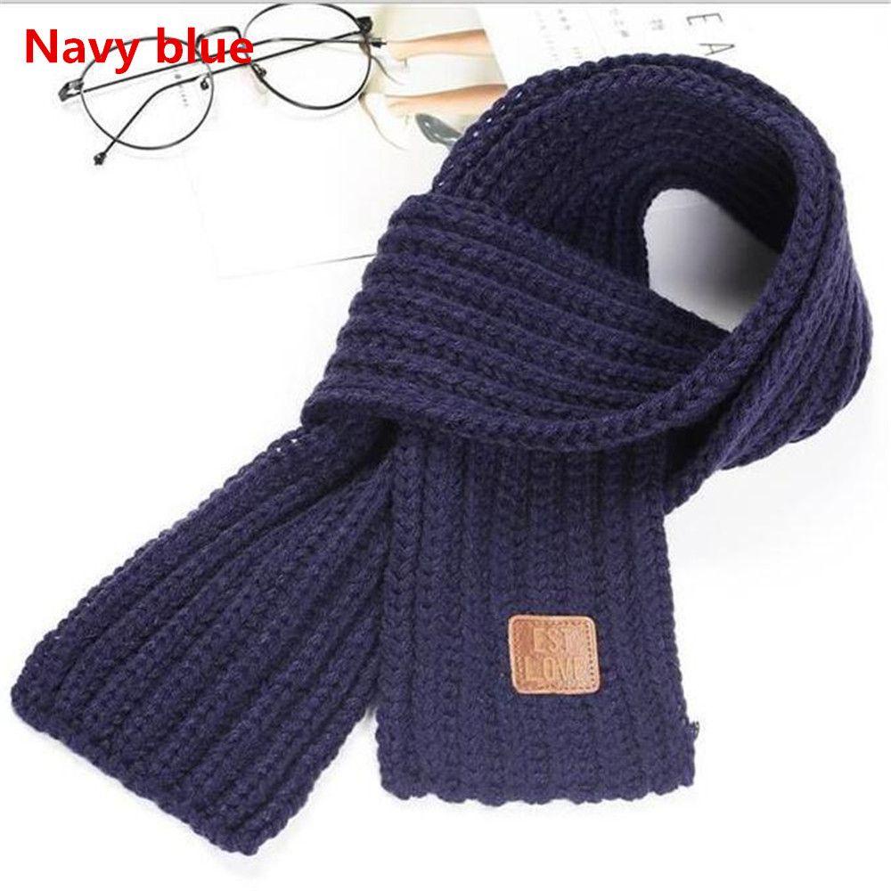 Baby Boy Scarf Winter Twist Neck Warmer For Girls Knitted Scarf For Spring 