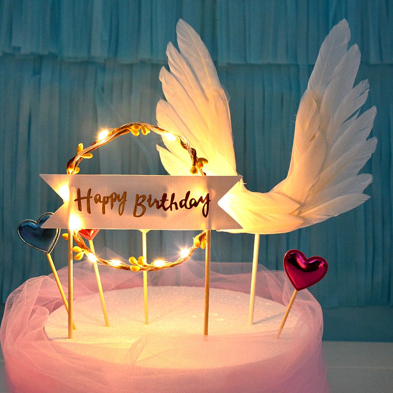 cake lights decoration