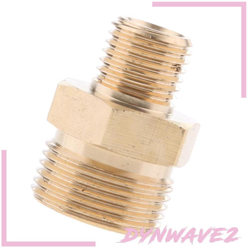 [Dynwave2] Brass 22mm Female to 14 Male Hose Coupling Connector Fitting Adapter Tool