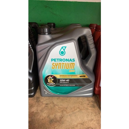 Petronas Syntium 800 10w40 Semi Synthetic Engine Oil 100 Original From Pli Malaysia Shopee Singapore