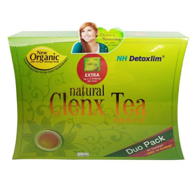 nh detoxlim natural clenx tea