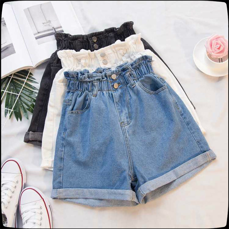 women plus size denim shorts - Price 