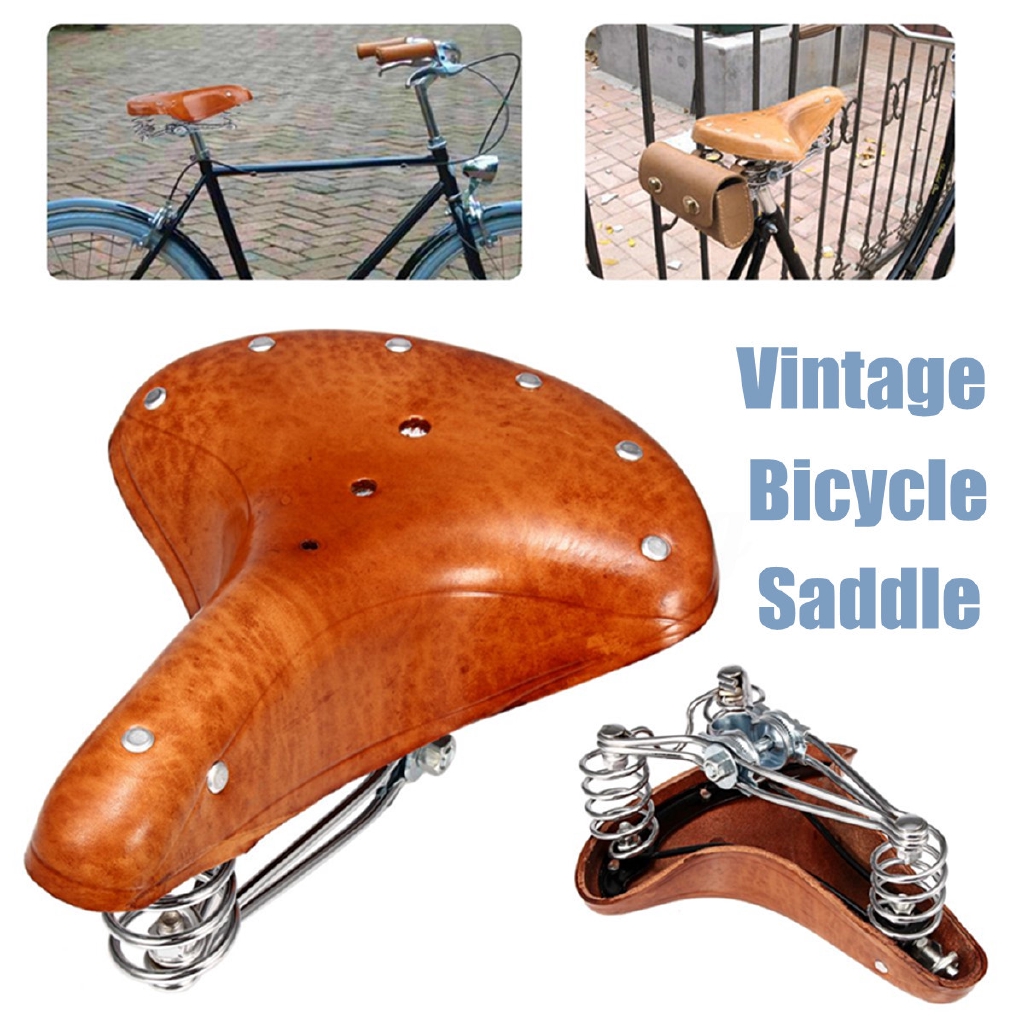 vintage bicycle seat