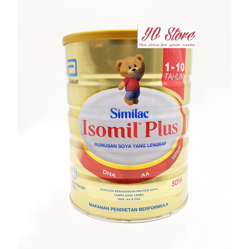 Abbott Similac Isomil Plus 850gm ( 110 years old ) Shopee Singapore