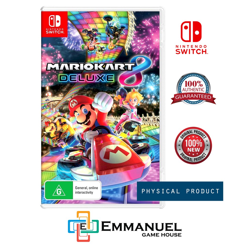 mario kart 8 deluxe cartridge