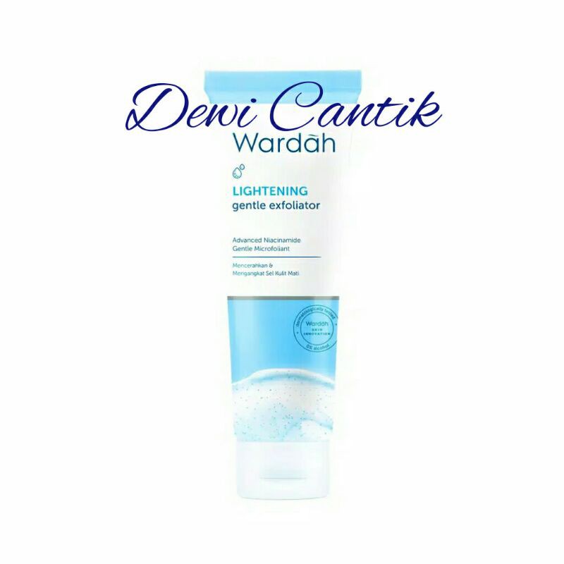 lightening gentle exfoliator