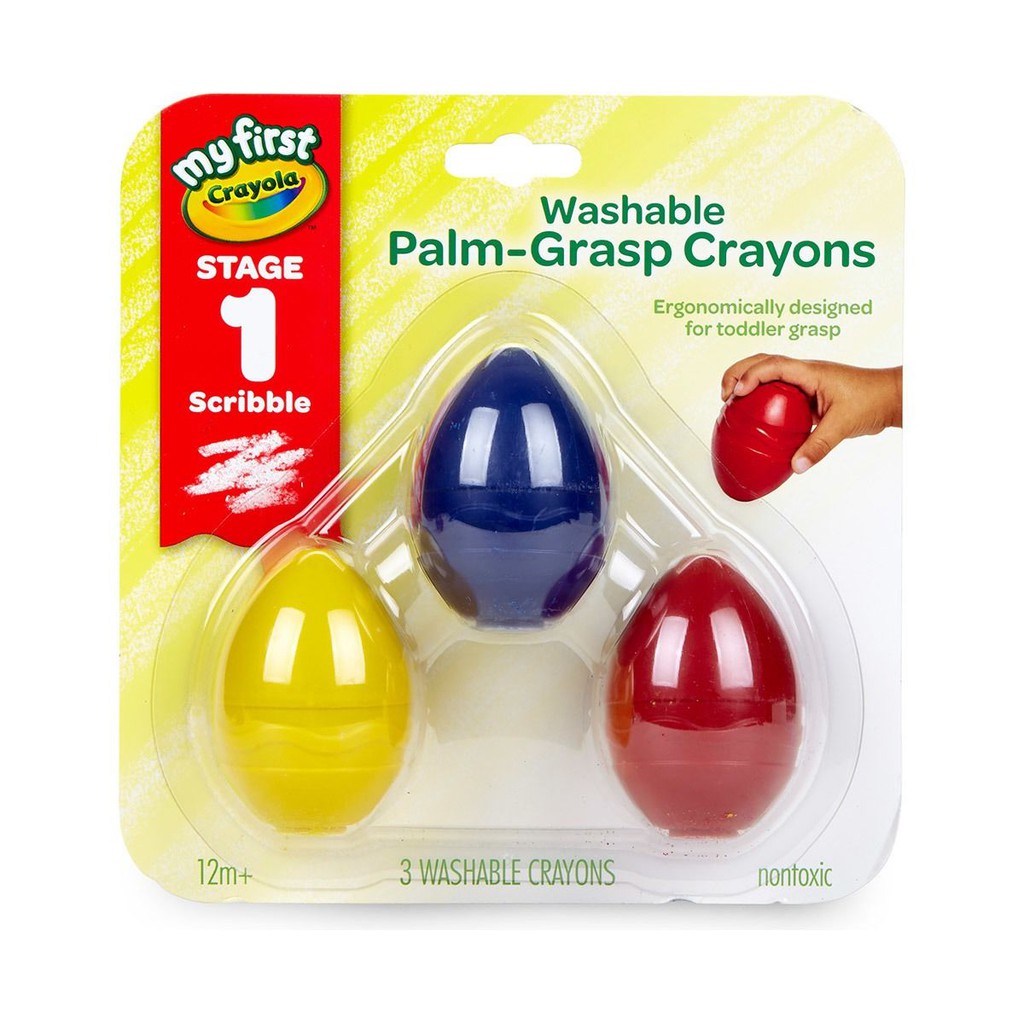 Crayola My First Crayola 3ct Egg Crayon Shopee Singapore