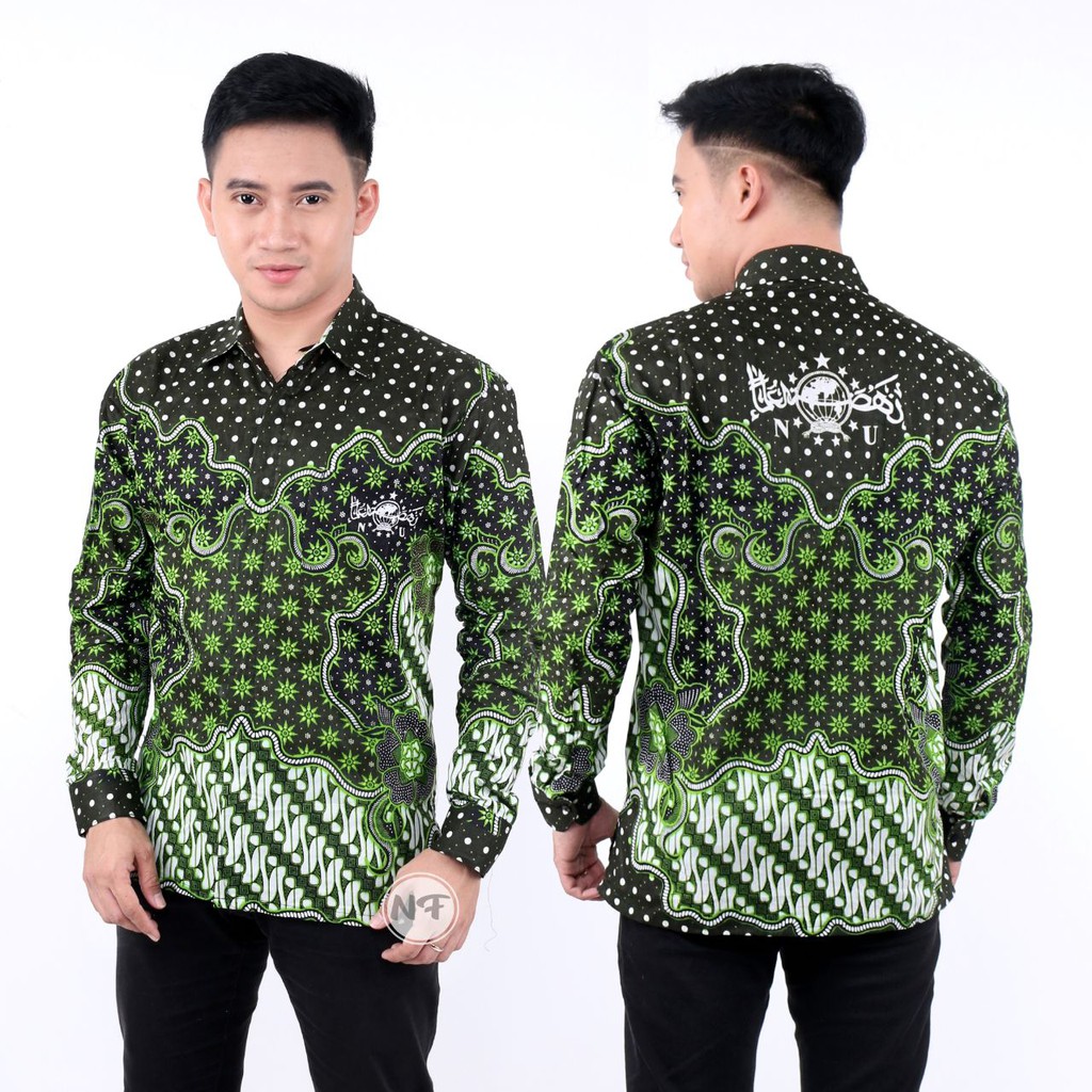 NEW ARRIVAL ORIGINAL BATIK  NU  SHIRT BATIK  MAN SHIRT 