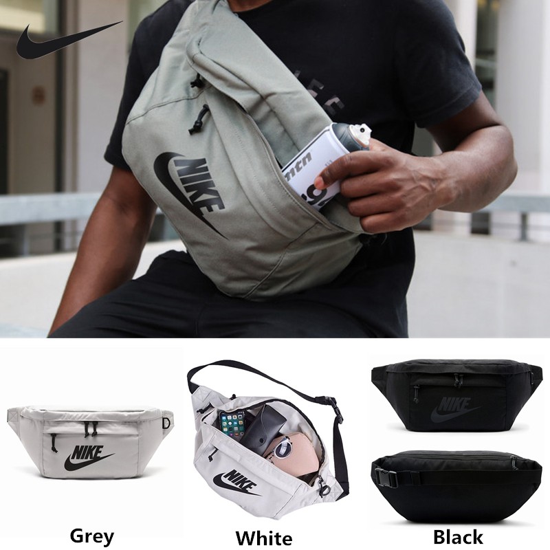 black nike shoulder bag