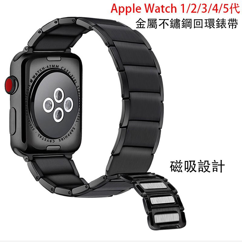 Apple Watch Band Apple Watch 5 4 3 2 1 Generation Metal Stainless Steel Shopee Singapore