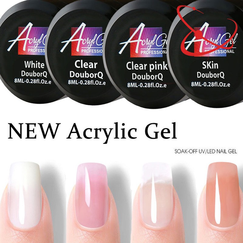 Gel Hard Finger Nail Extension Uv Led Jelly Nail Gel Acrylic Builder Fast Dry Shopee Singapore