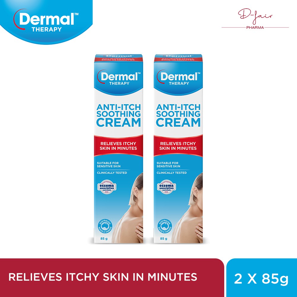 Dermal Therapy AntiItch Soothing Cream 85g (Twin Pack) Dfair Pharma Shopee Singapore