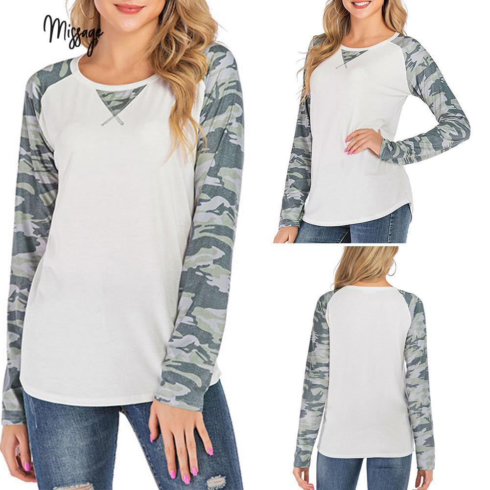 raglan shirt with leopard sleeves