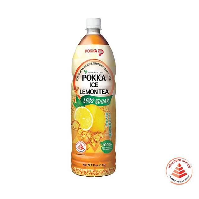 Pokka Ice Lemon Tea (Less Sugar) 1.5L Shopee Singapore