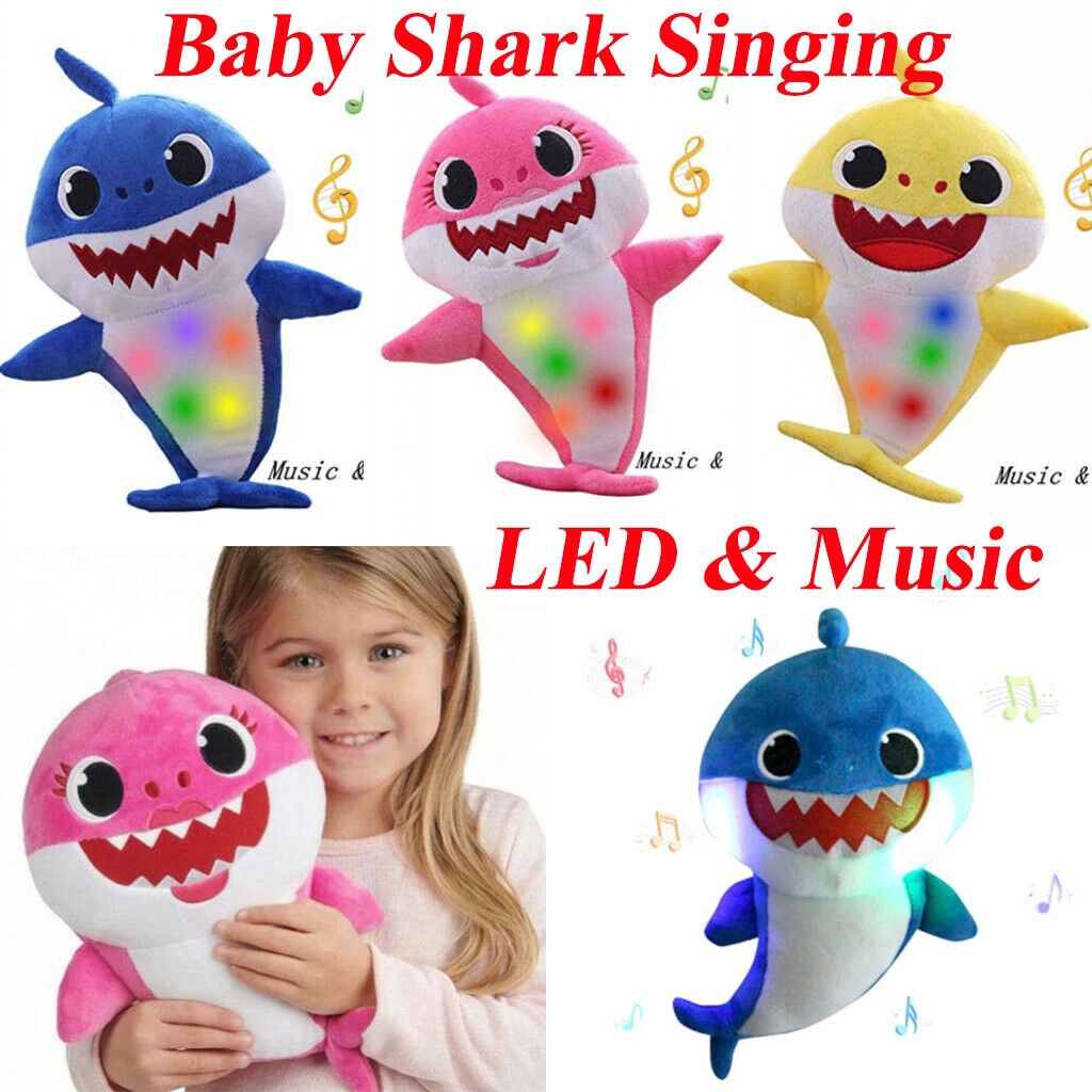 baby shark plush toy english