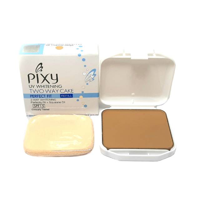 Pixy Two Way Cake Perfect Fit Tropical Beige Shopee Singapore