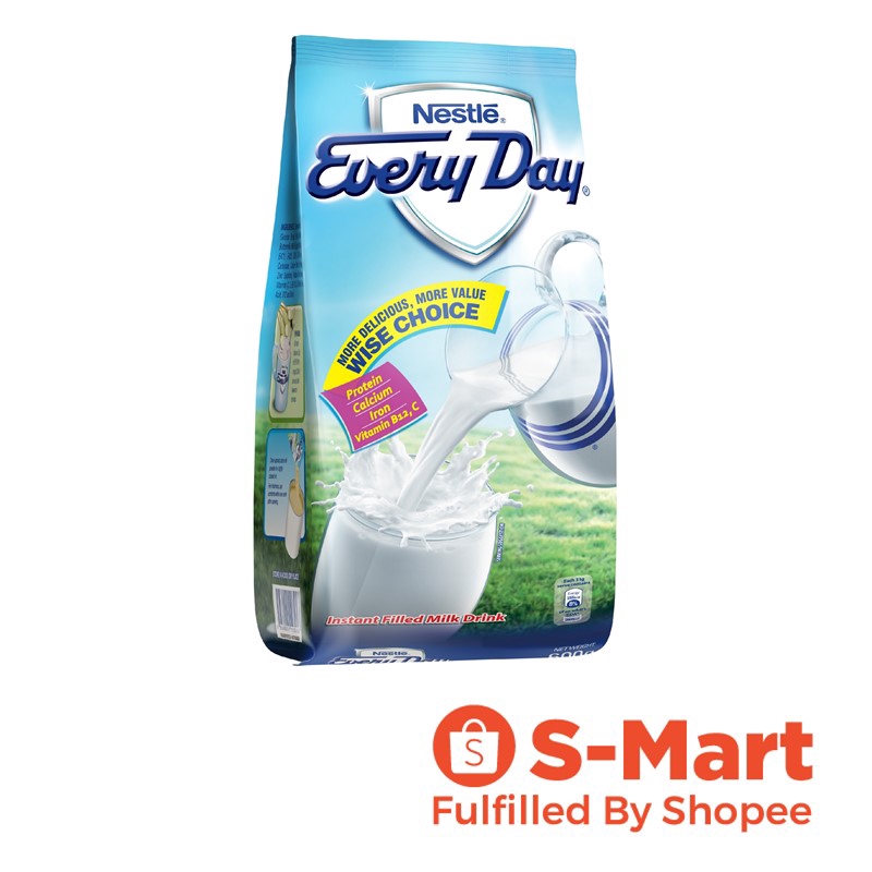 Nestle EVERYDAY Instant Filled Milk Powder 600g Shopee Singapore