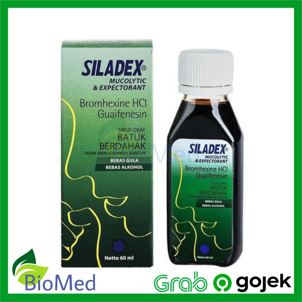 Siladex Green Syrup 60 Ml Mucolytic Expectorant Cough Medicine Shopee Singapore