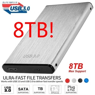 HDD USB3.0 SATA High Speed 2.5\\\\ External Hard Drive High Speed Portable 4TB 8TB Hard Disk USB 3.0 SATA Hard Storage Devices