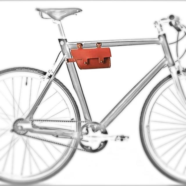 vintage bike bag